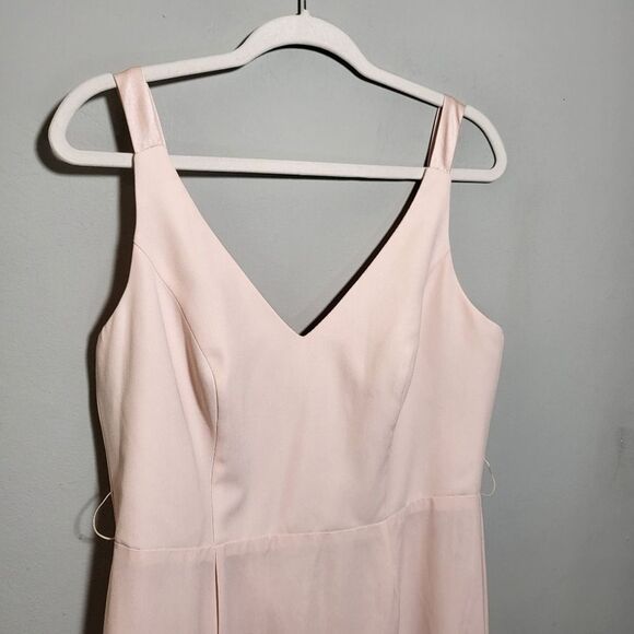 VERA WANG White NWT* | Maxi Length Gown | Blush Pink | size 12 - Picture 12 of 13